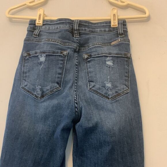 Kancan curvy skinny ankle distressed jeans Size 24 - Picture 6 of 8